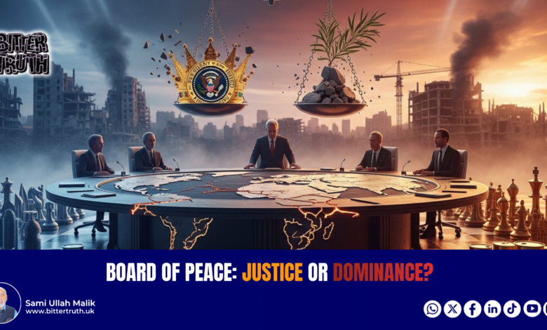 The Board of Peace: Justice or Dominion?