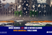 When Degrees Lied and a Nation Blushed
