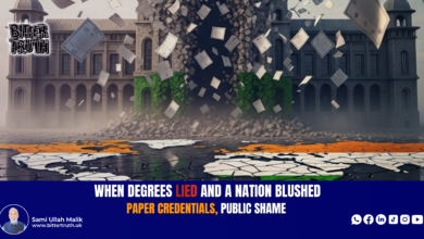 When Degrees Lied and a Nation Blushed