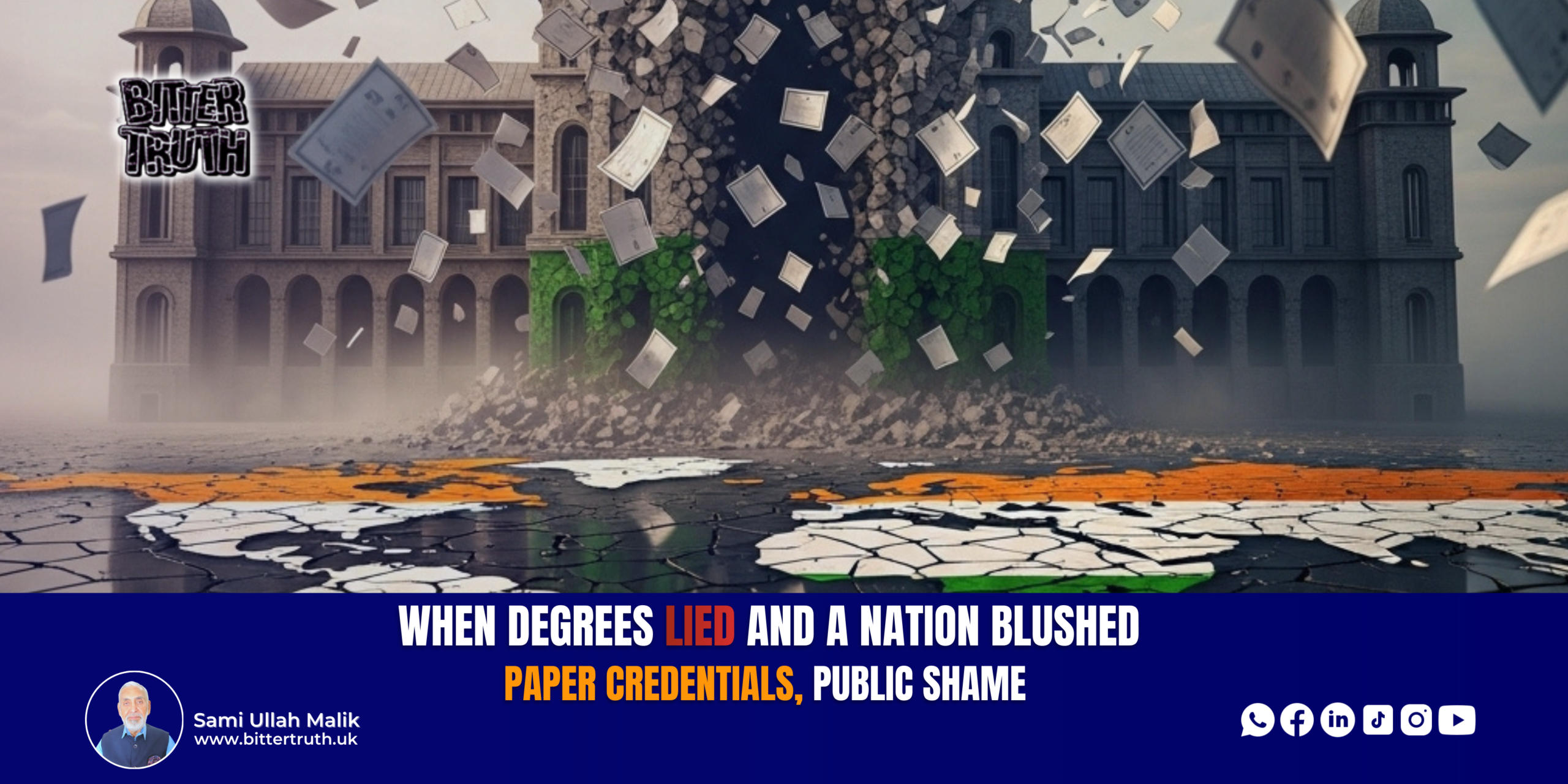 When Degrees Lied and a Nation Blushed