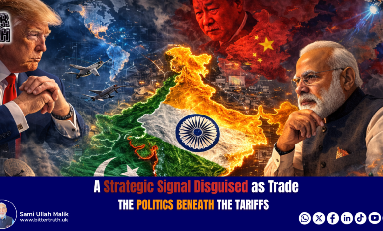A Strategic Signal Disguised as Trade