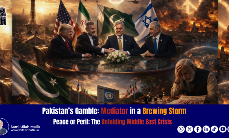 Pakistan’s Gamble: Mediator in a Brewing Storm