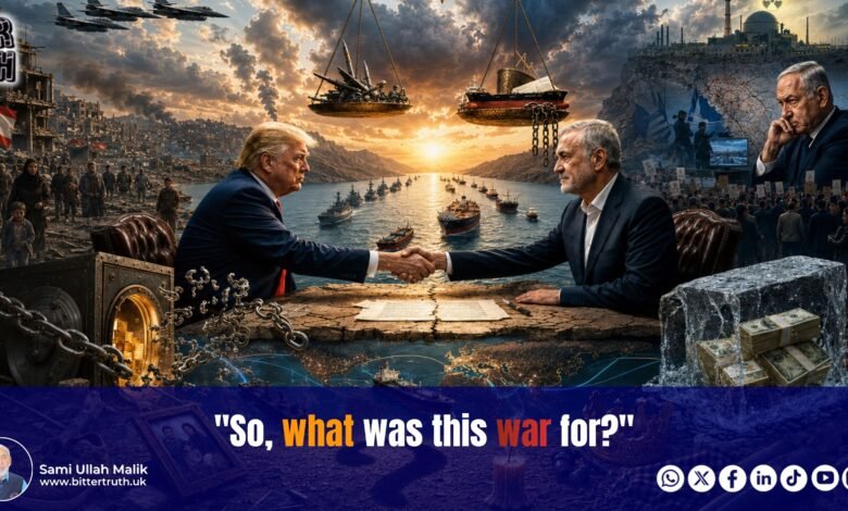 "So, what was this war for?"