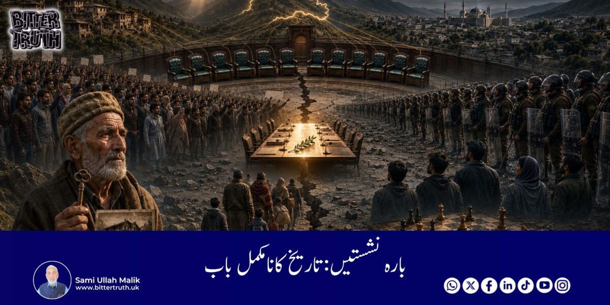 Twelve Seats: An Unfinished Chapter of History