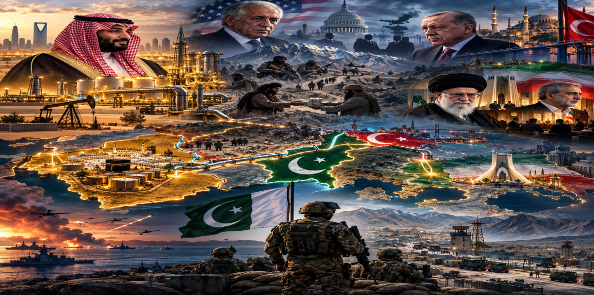 Saudi capital, Afghan pressure, and the American footprint